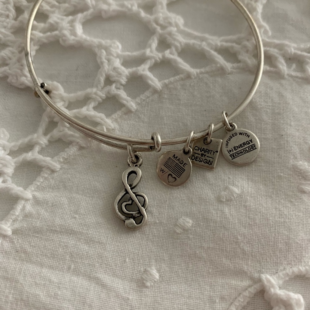 Alex and Ani Music Note Bracelet